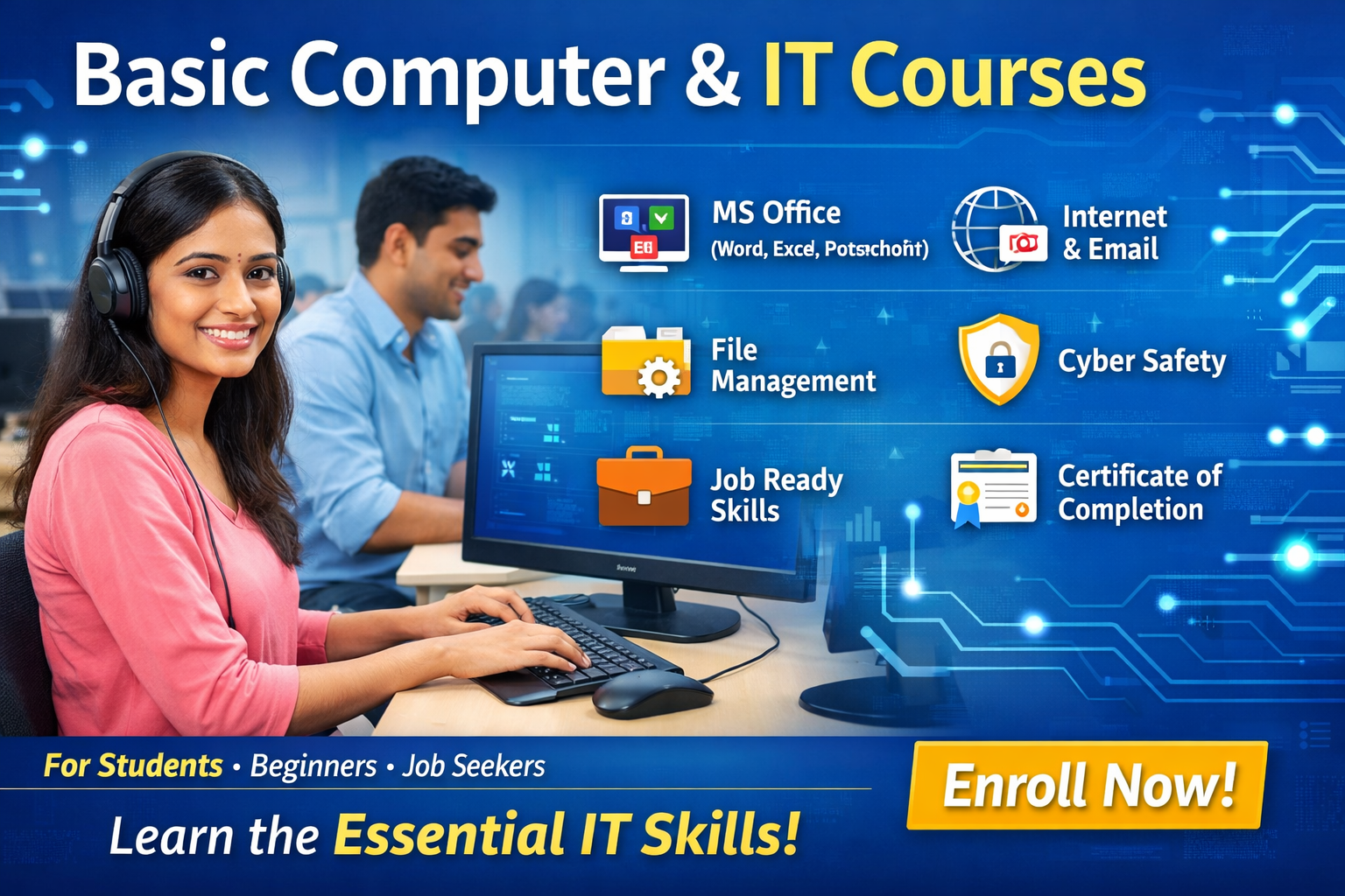 Basic Computer & IT Courses